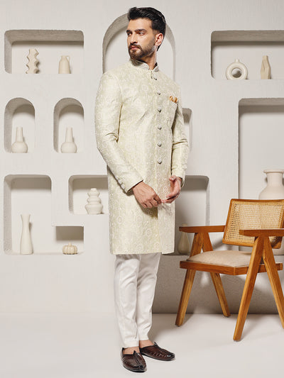 Pista Green Nawabi Set