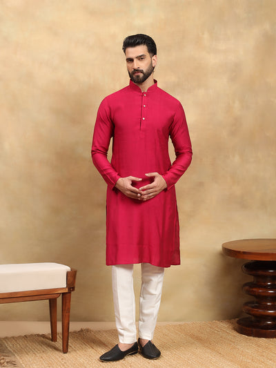 Red with Embroidery Koti Set