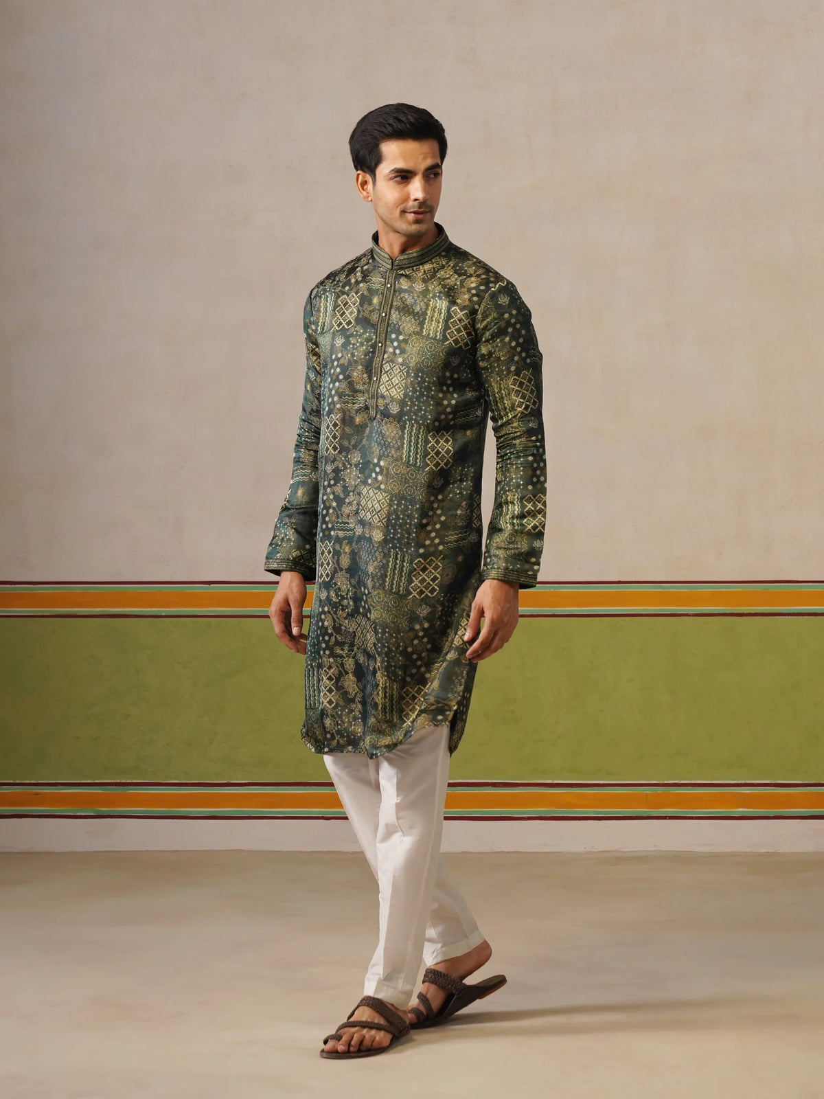 Banarasi Silk Kurta with Pyjama Set