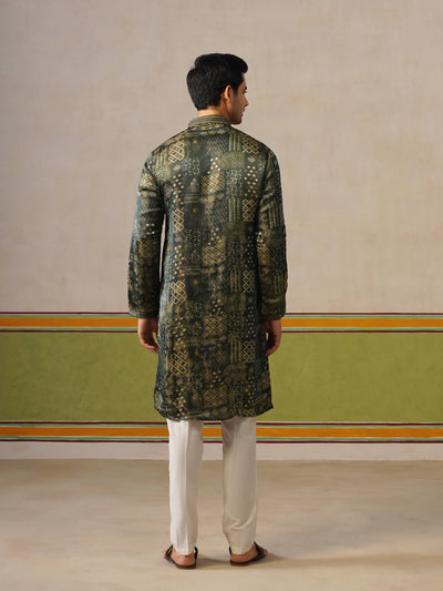 Banarasi Silk Kurta with Pyjama Set