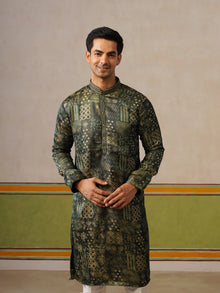 Banarasi Silk Kurta with Pyjama Set