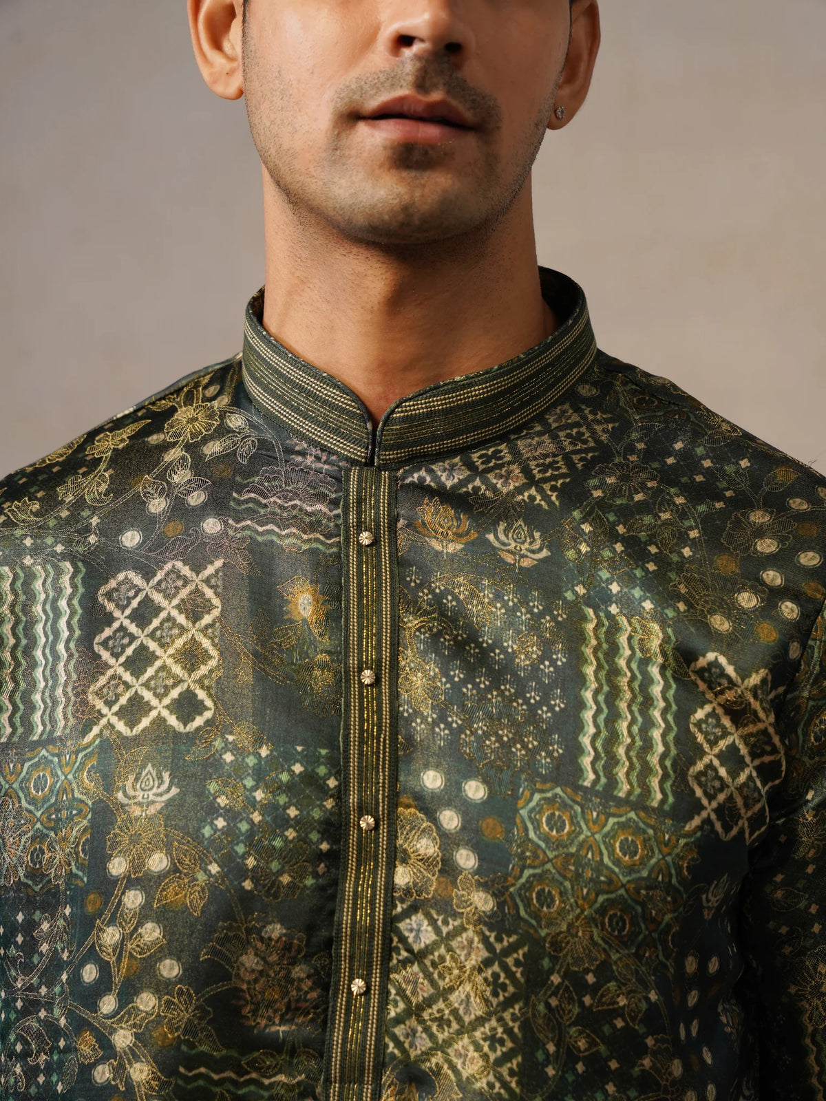 Banarasi Silk Kurta with Pyjama Set
